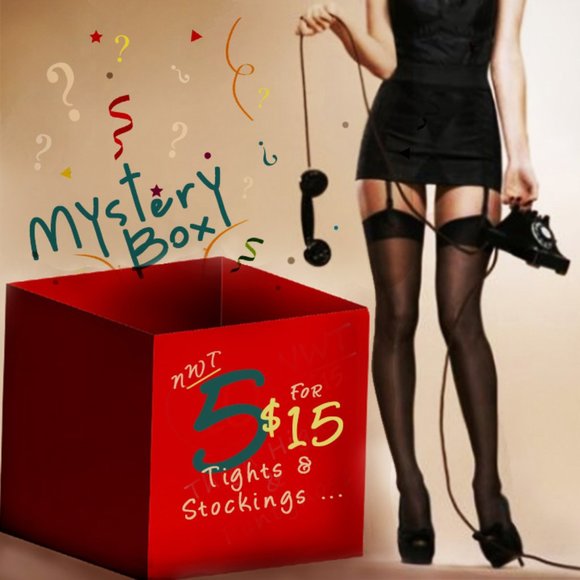 Accessories - NWT Mystery Box of 5 Stockings/Panty Hose